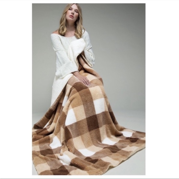 SHERPA BLANKET FOR CUDDLING  NWT - Picture 1 of 12